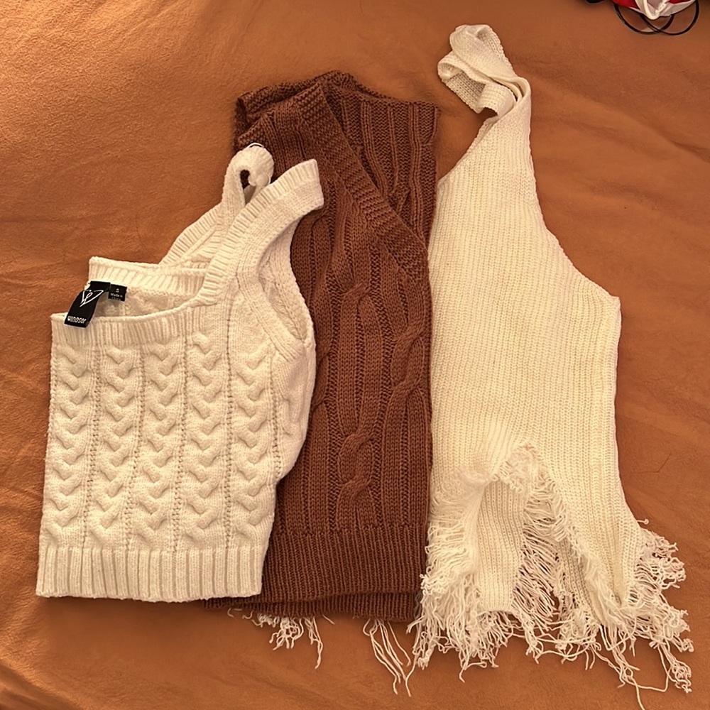 Sweater tanks